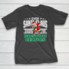 Boston Celtics Even Santa Claus Cheers For Christmas NBA T-Shirt