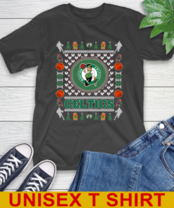 Boston Celtics Merry Christmas NBA Basketball Loyal Fan T-Shirt Boston Celtics Merry Christmas NBA Basketball Loyal Fan T-Shirt