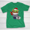 Brooklyn Nets Christmas Baby Yoda Star Wars Funny Happy NBA T-Shirt