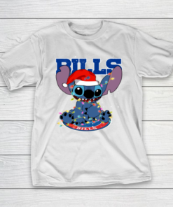 Buffalo Bills NFL Football noel stitch Christmas T-Shirt