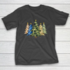 Camo Print Christmas Trees with Camouflage Print Xmas T-Shirt