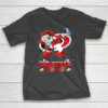 Carolina Hurricanes Funny Santa Claus Dabbing Christmas 2020 NHL T-Shirt
