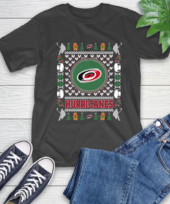 Carolina Hurricanes Merry Christmas NHL Hockey Loyal Fan Ugly Shirt