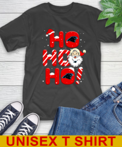 Carolina Panthers NFL Football Ho Ho Ho Santa Claus Merry Christmas Shirt T-Shirt
