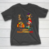 Cat Halloween Thanksgiving Christmas Happy Hallothanksmas T-Shirt