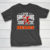 Chicago Bears Even Santa Claus Cheers For Christmas NFL T-Shirt