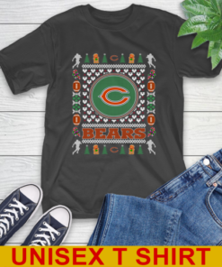 Chicago Bears Merry Christmas NFL Football Loyal Fan T-Shirt
