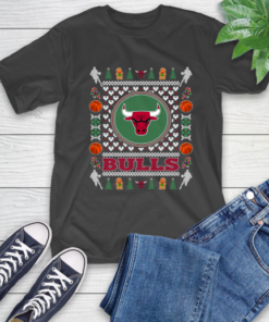 Chicago Bulls Merry Christmas NBA Basketball Loyal Fan Ugly Shirt Chicago Bulls Merry Christmas NBA Basketball Loyal Fan Ugly Shirt