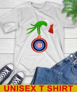 Chicago Cubs Grinch Merry Christmas MLB Baseball T-Shirt