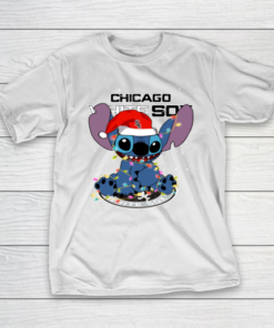Chicago White Sox MLB noel stitch Baseball Christmas T-Shirt