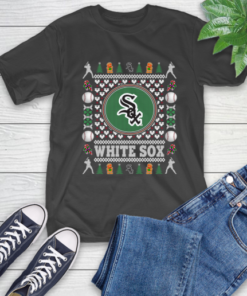 Chicago White Sox Merry Christmas MLB Baseball Loyal Fan Ugly Shirt