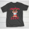 Christmas 2020 Reindeer Mask Matching Pajama Idea T-Shirt