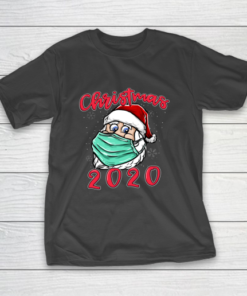 Christmas 2020 Santa Wearing Mask T-Shirt Christmas 2020 Santa Wearing Mask T-Shirt