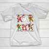 Christmas Dabbing Santa Elf And Friends Boys Kids Dab Xmas T-Shirt