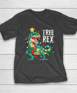 Christmas Dinosaur Tree Rex Pajamas Men Boys Kids Xmas Gifts T-Shirt Christmas Dinosaur Tree Rex Pajamas Men Boys Kids Xmas Gifts T-Shirt