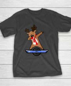 Christmas Floating One Wheel Electric Skateboard Owner T-Shirt
