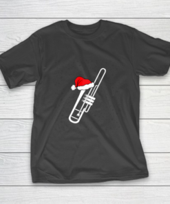Christmas Gift Trombone Santa Trombone Funny Xmas Pajama T-Shirt