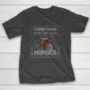 Christmas Is Better With Horse Snowmies Ugly Xmas T-Shirt