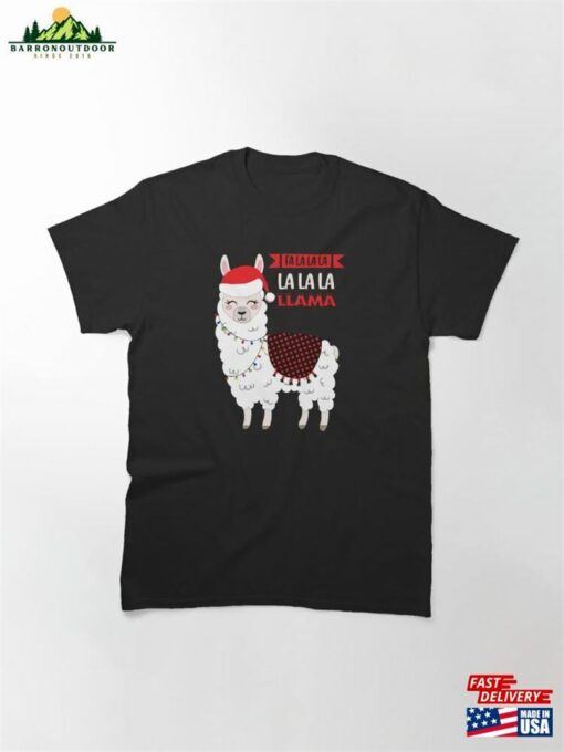 Christmas Llama Fa La Classic T-Shirt