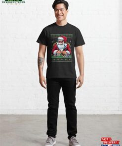 Christmas Poker Santa Player Ugly Sweater Classic T-Shirt Hoodie 2 Christmas Poker Santa Player Ugly Sweater Classic T Shirt Hoodie 3