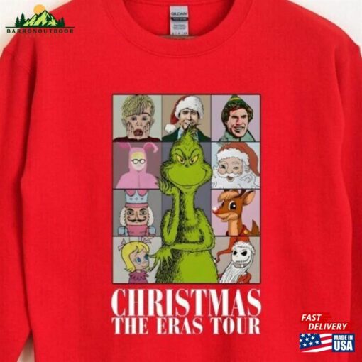 Christmas T-Shirts Tour Shirt Movies Sweatshirt Classic