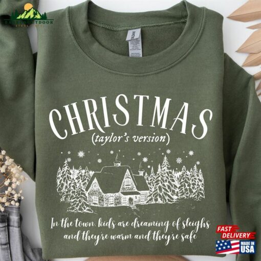 Christmas Taylor Version Sweatshirt Tree Farm Shirt Merch Classic T-Shirt