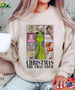 Christmas The Eras Tour Shirt Vintage 90S Movie Nightmare Before Unisex T-Shirt