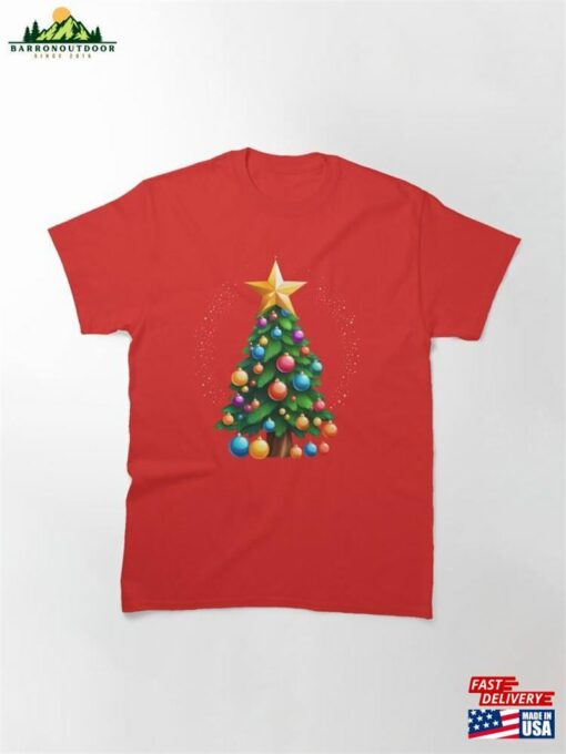 Christmas Tree Merry Classic T-Shirt Sweatshirt Hoodie