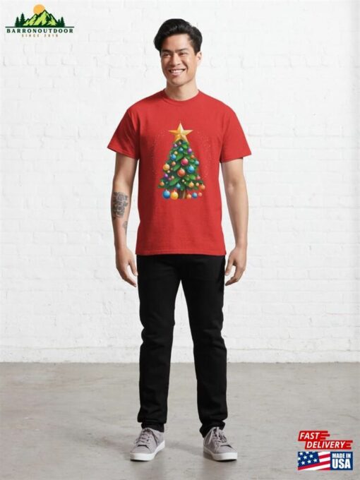 Christmas Tree Merry Classic T-Shirt Sweatshirt Hoodie