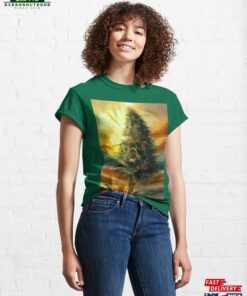 Christmas Tree Rainbow Enlightenment Sunset Paradise Multicolored Classic T-Shirt Sweatshirt Christmas Tree Rainbow Enlightenment Sunset Paradise Multicolored Classic T-Shirt Sweatshirt