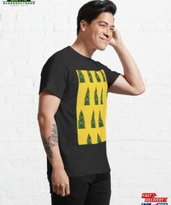 Christmas Trees Holiday Pattern Classic T-Shirt 3 Christmas Trees Holiday Pattern Classic T Shirt 4