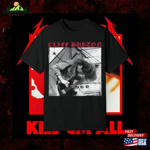 Ciff Burton! Metallica! Kill Em All! Ride The Lightning! Master Of Puppets! Classic T-Shirt