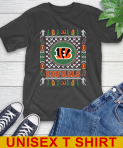 Cincinnati Bengals Merry Christmas NFL Football Loyal Fan T-Shirt