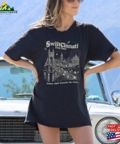 Cincinnati Night One Eras Tour Double Sided Design Classic Hoodie