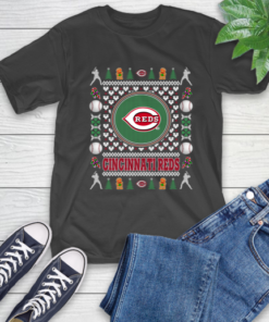 Cincinnati Reds Merry Christmas MLB Baseball Loyal Fan Ugly Shirt
