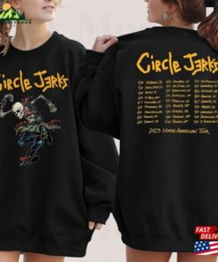 Circle Jerks 2023 North American Tour T-Shirt Music Shirt Classic Sweatshirt Circle Jerks 2023 North American Tour T-Shirt Music Shirt Classic Sweatshirt