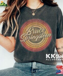Circle Retro Faded Bruce Springsteen T Shirt The Boss Music Tour Rock 2023 Shirt Sweatshirt Hoodie 1