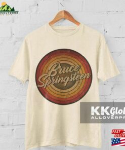 Circle Retro Faded Bruce Springsteen T Shirt The Boss Music Tour Rock 2023 Shirt Sweatshirt Hoodie 2
