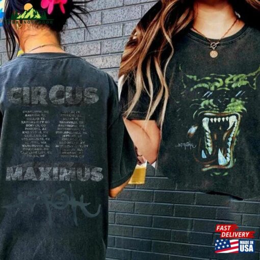 Circus Maximus Tour 2023 Shirt Travis Scott Utopia Live From Rodeo T-Shirt Classic