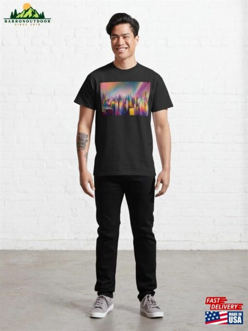 Cityscape 4 Classic T-Shirt Unisex