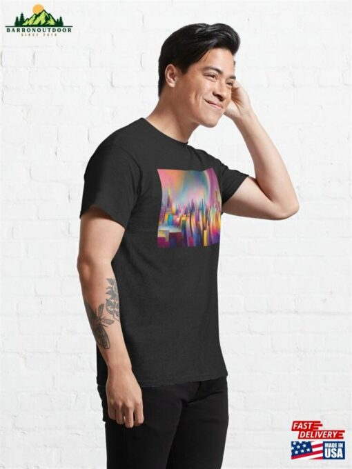 Cityscape 4 Classic T-Shirt Unisex