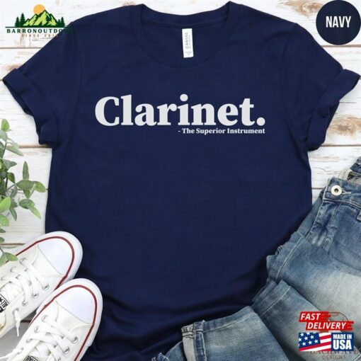 Clarinet Lover T-Shirt The Superior Instrument Music Enthusiast Tee Classic