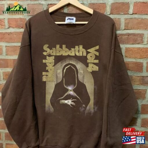 Classic Black Sabbath Band Tee Heavy Metal Shirt Rock Poster Style Hoodie Unisex