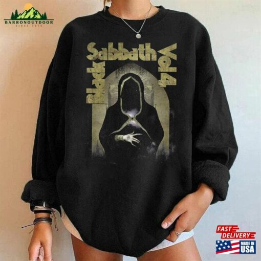 Classic Black Sabbath Band Tee Heavy Metal Shirt Rock Poster Style Hoodie Unisex