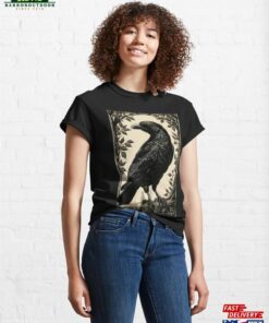 Classic Raven Art T-Shirt Sweatshirt 2 Classic Raven Art T Shirt Sweatshirt 3
