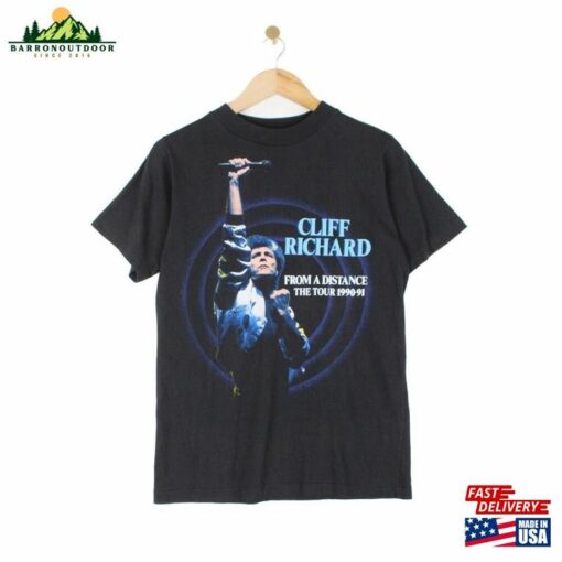 Cliff Richard 1990 Tour T-Shirt Unisex