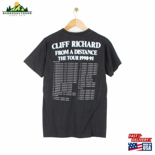 Cliff Richard 1990 Tour T-Shirt Unisex