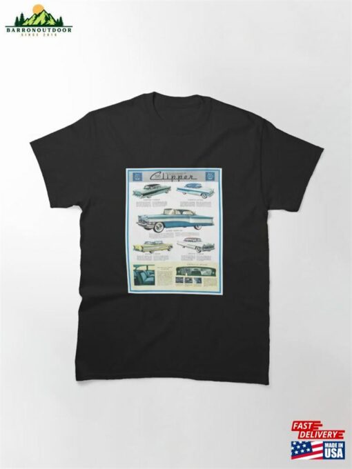 Clipper Vintage Car Advert Classic T-Shirt Sweatshirt Hoodie