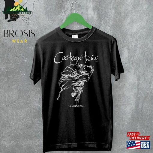 Cocteau Twins T-Shirt Alt Rock Band Inspired 90’S Graphic Tee Album Lullabies Shirt Classic Hoodie