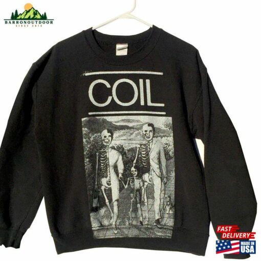 Coil Sweatshirt Sizes S M L Hoodie Unisex